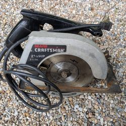 Craftsman 7-1/4” Circular Saw – 2-1/8 HP – Tested & Working