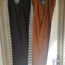 Carriage Court Women's Corduroy Slacks/Size 12/New 