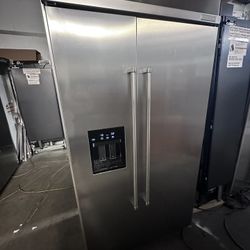 42” KITCHENAID BUILT IN STAINLESS STEEL REFRIGERATOR 