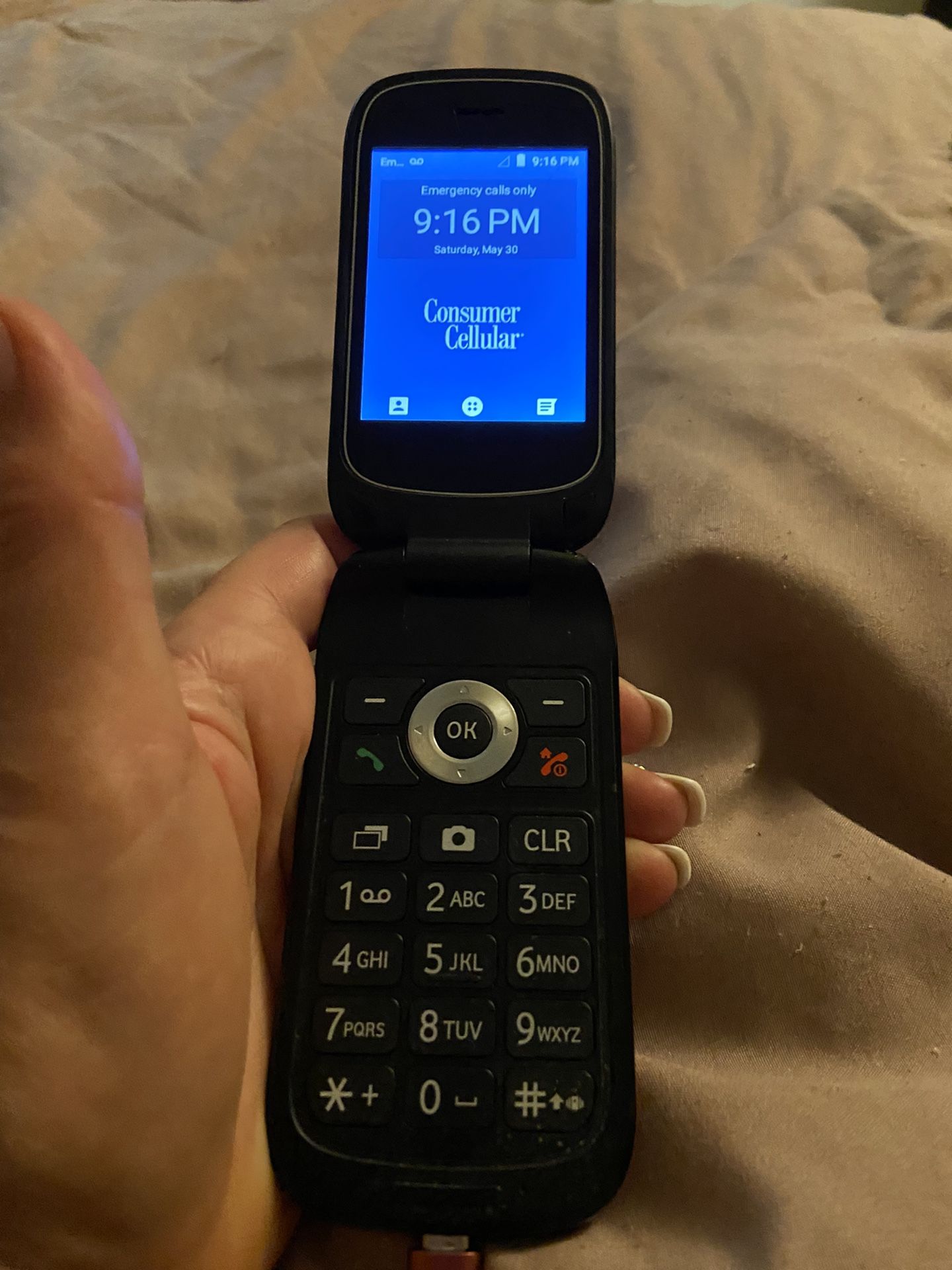 Consumer Cellular Flip Phone II