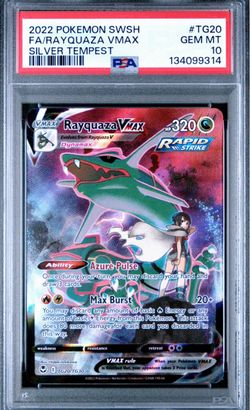 PSA 10 Rayquaza VMax Silver Tempest