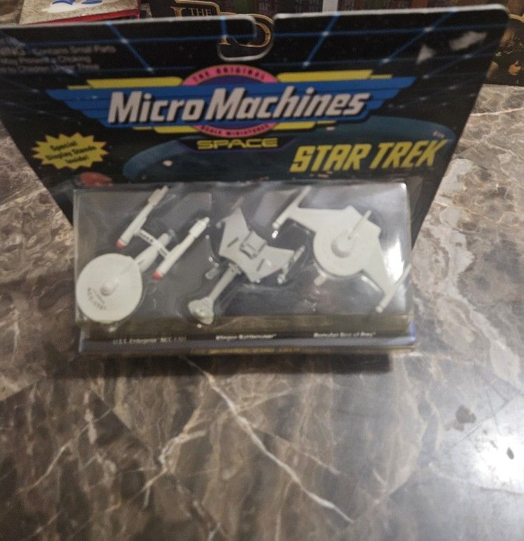 Galoob 1993 Star Trek Micro Machines, The Original Star Trek, New in Package
