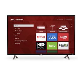 New In Box TCL 40" Class FHD (1080P) Roku Smart LED TV (40S305):