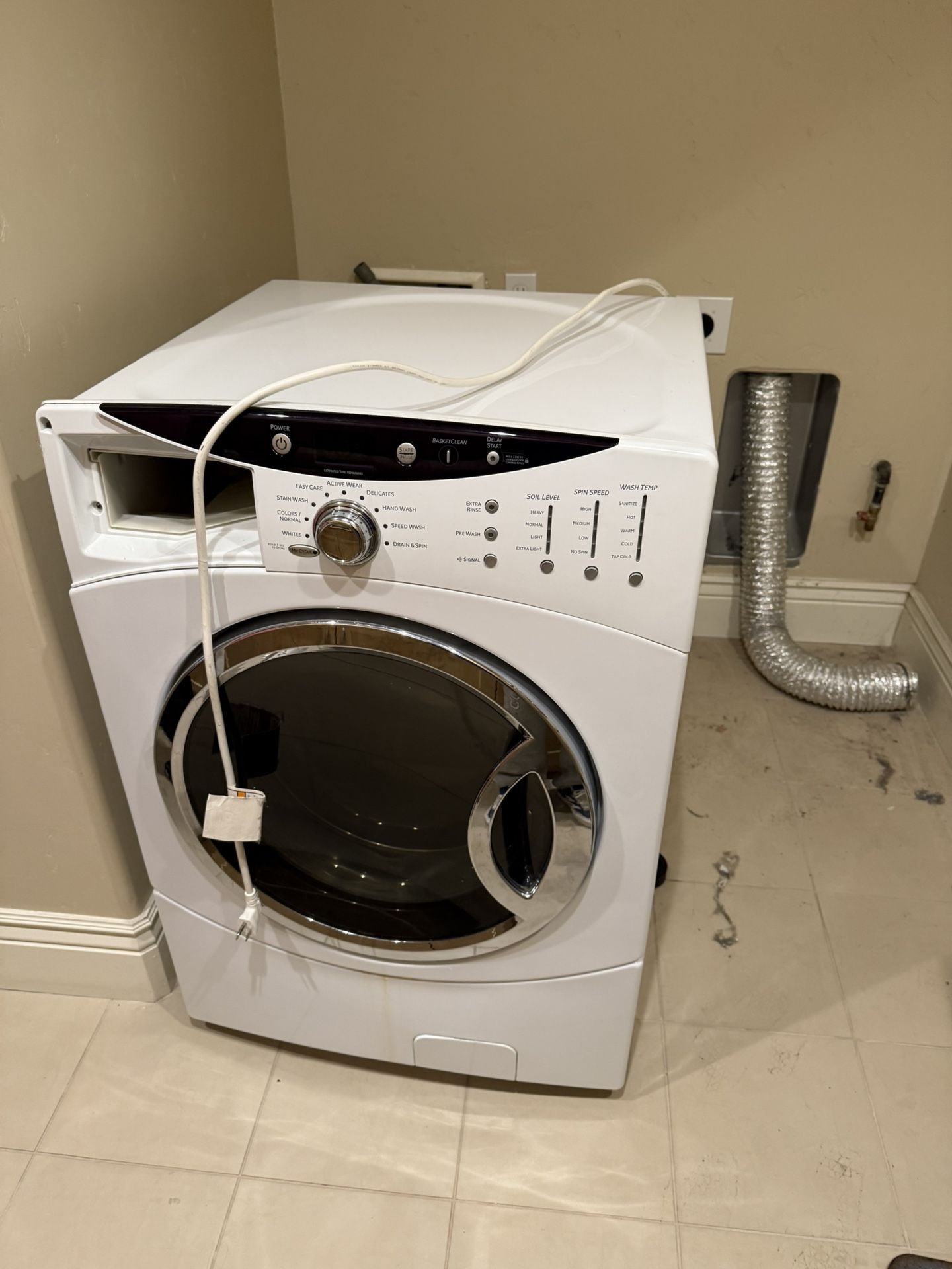 General Electric GE Front Load Washer & Dryer Set