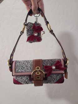 Coach Purse Soho & Charm