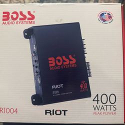 Amplifier 400 Watts 4 Channel 