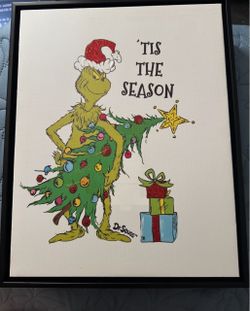 Grinch wall decor