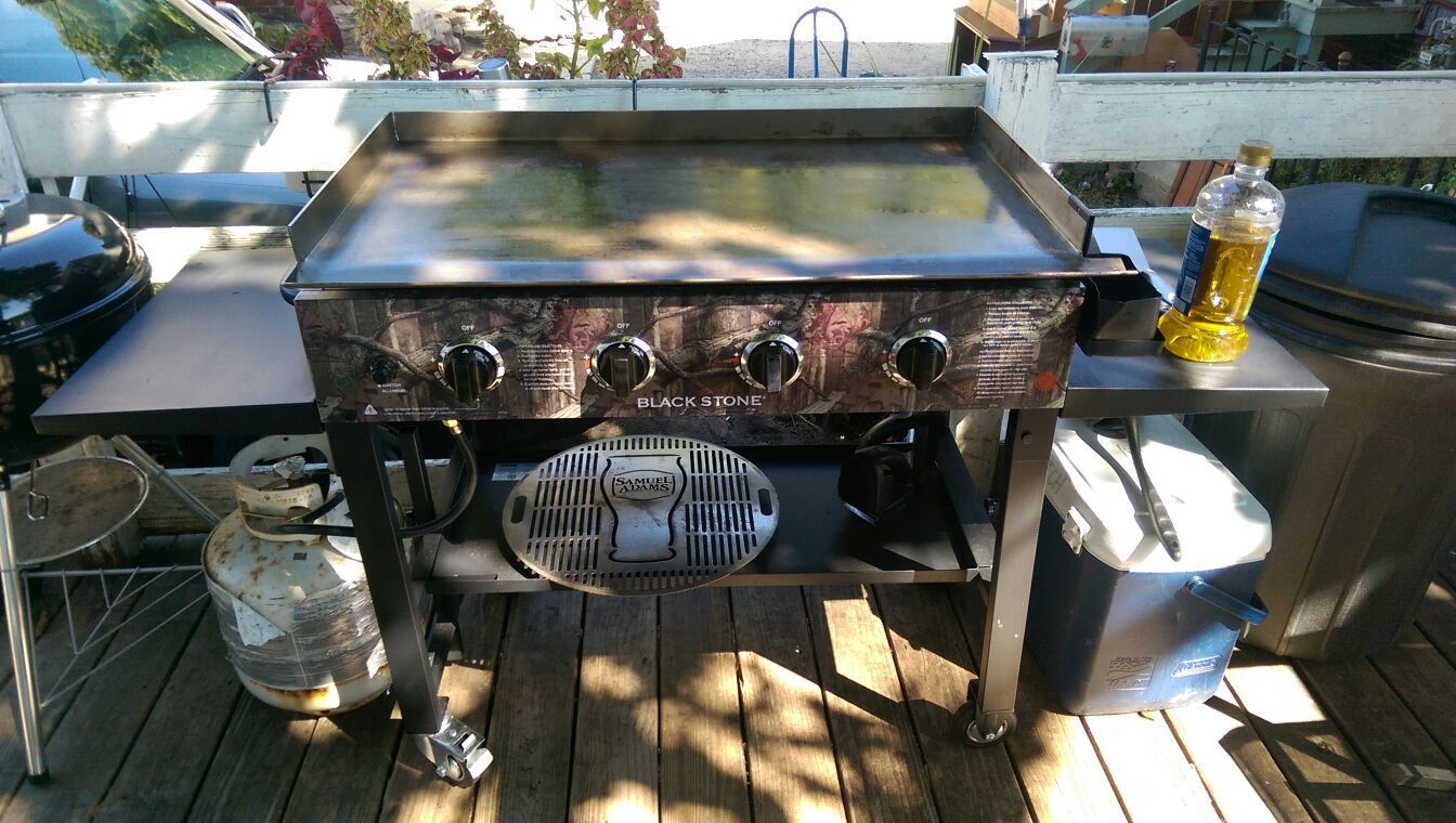 Cabela's Blackstone flat top grill