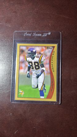 1998 Topps Draft picks Gold Foil Randy Moss Rookie (ready to grade)