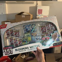 Brand New Pokémon 151 Blooming Waters