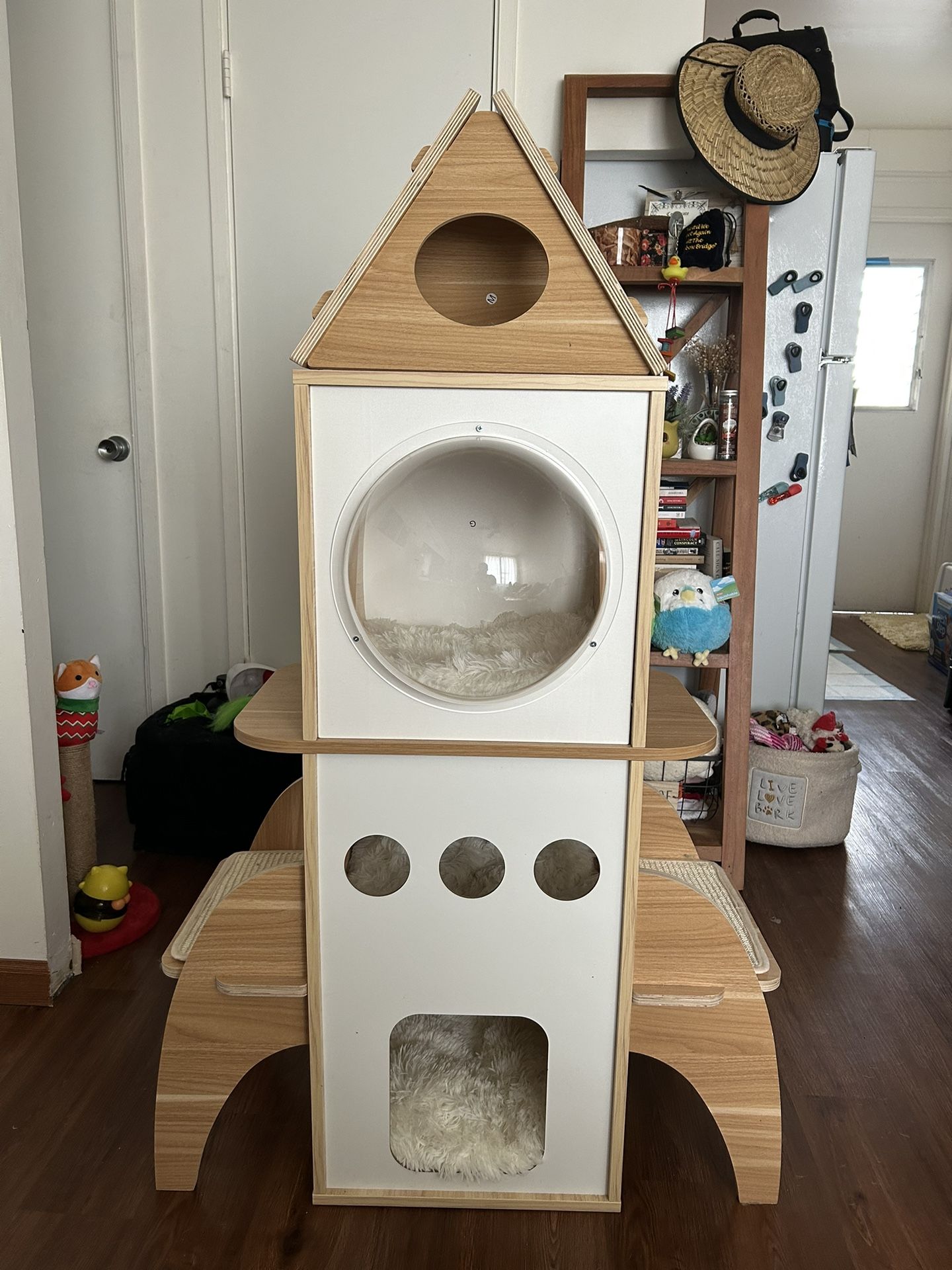 Rocket Ship Cat Tree