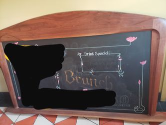 Great wallnut chalkboard