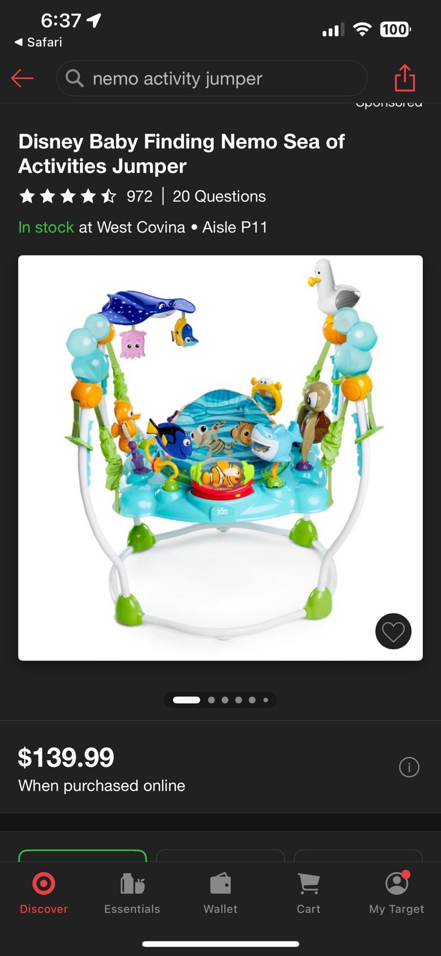 Nemo Bouncer USED