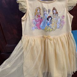 Disney Store Princess Dress Size 3