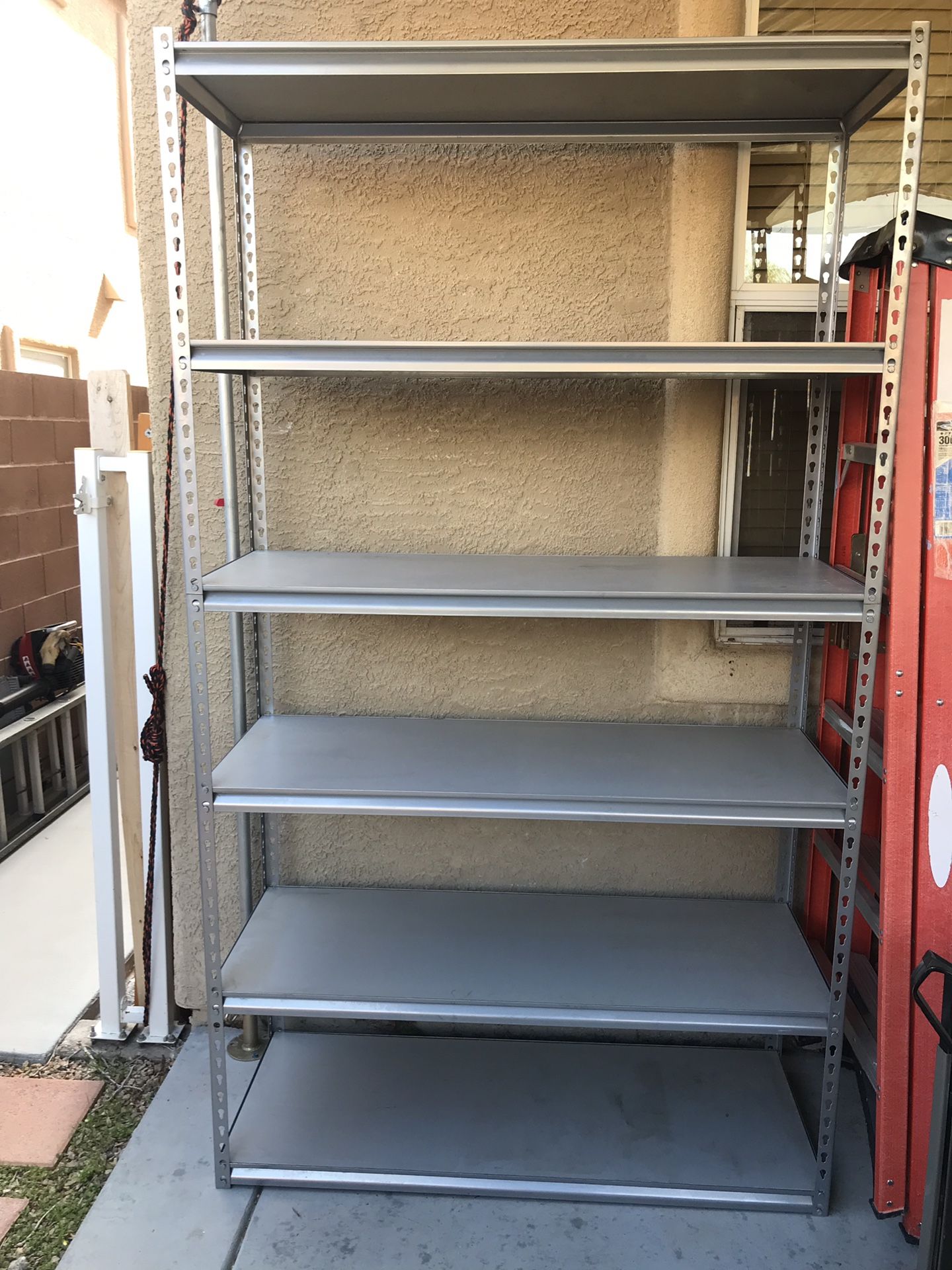 Shelf 7’-0” h x 4’-0”w x 18” deep Costco