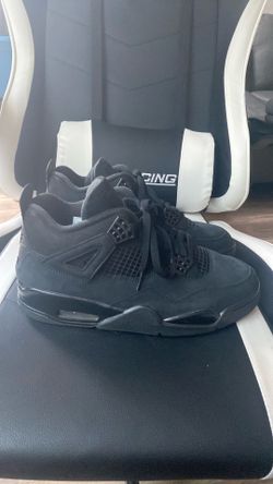 Jordan black cats size 9