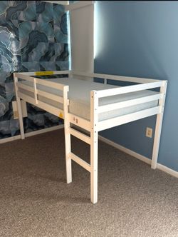 Low Loft Bed Twin Size