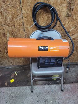 Propane heater Dayton 125,000 btu