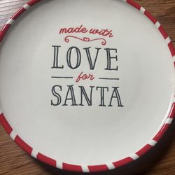 Like New Santa Plate 
