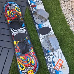 Two Kids Snowboards (Beginners)