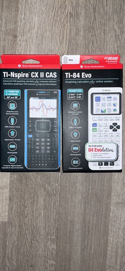 Texas Instruments TI-Nspire CX II CAS & TI-84 Evo Bundle