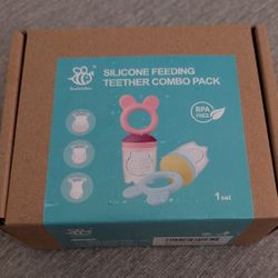 Silicone Feeder Teething Combo Pack