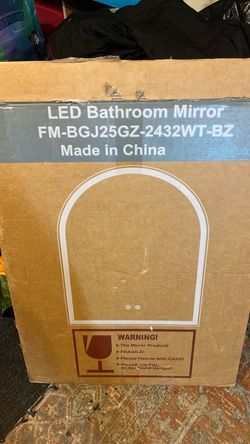 LED Bathroom Mirror FM-BGJ25GZ-2432WT-BZ