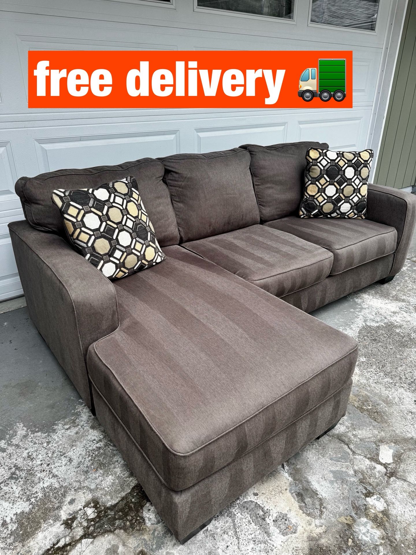LIKE NEW - Reversible Couch ASHLEY FURNITURE