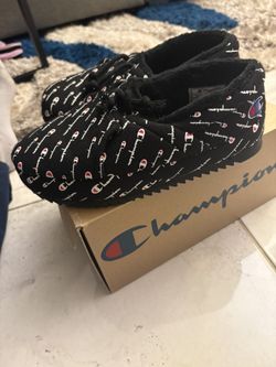 Champion University Script Slipper