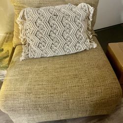 Set of Two Modular Chairs Sofa