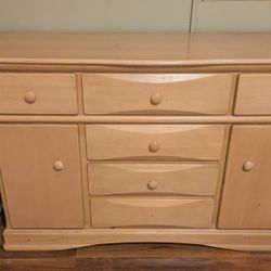 Child Dresser With Cabinet