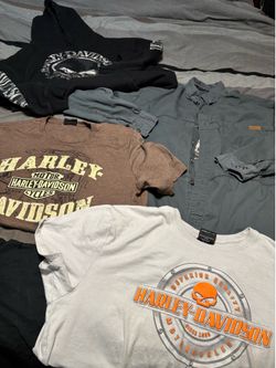Mens size XL Harley Davison lot