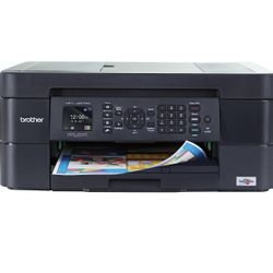 Brother® International Compact MFC-J497DW Wireless Color Inkjet All-In-One Printer