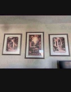 Cuadros De Home Interior Como Nuevos $$70