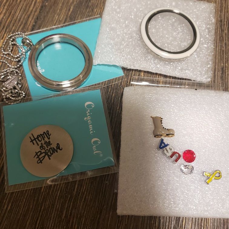 Origami Owl Home Of The Brave Locjet Set