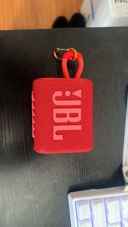 : JBL Go 3 Portable Waterproof Bluetooth Speaker – Red