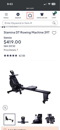 Stamina DT Rowing Machine
