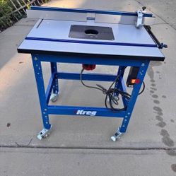 Kreg Router Table W/ 3.5 hp Milwaukee Router