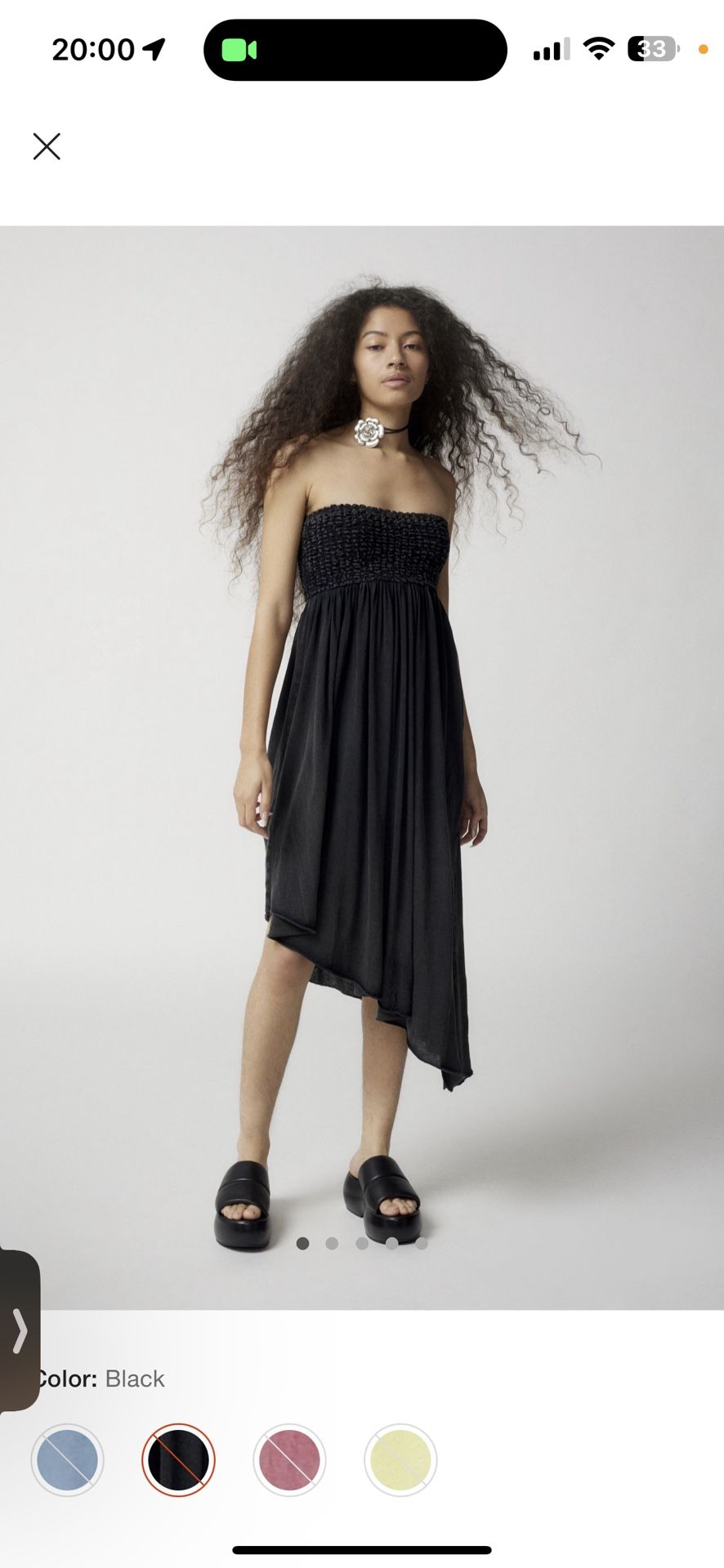 Out From Under Tessa Convertible Mini Dress Skirt (NWTG)