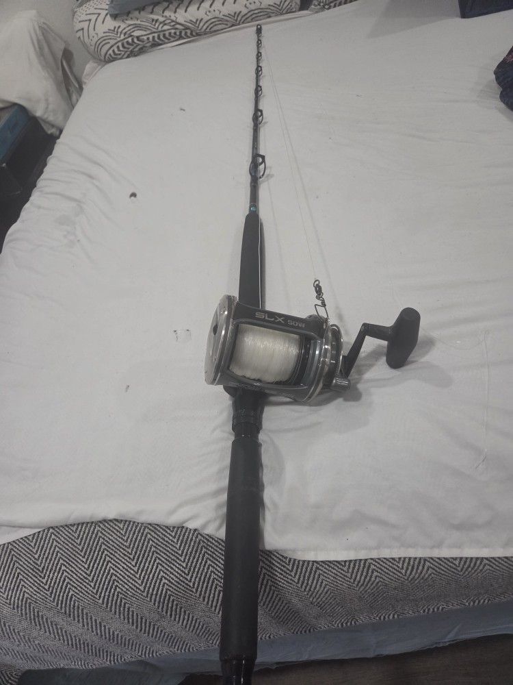 Okuma Fishing Reel With Rod