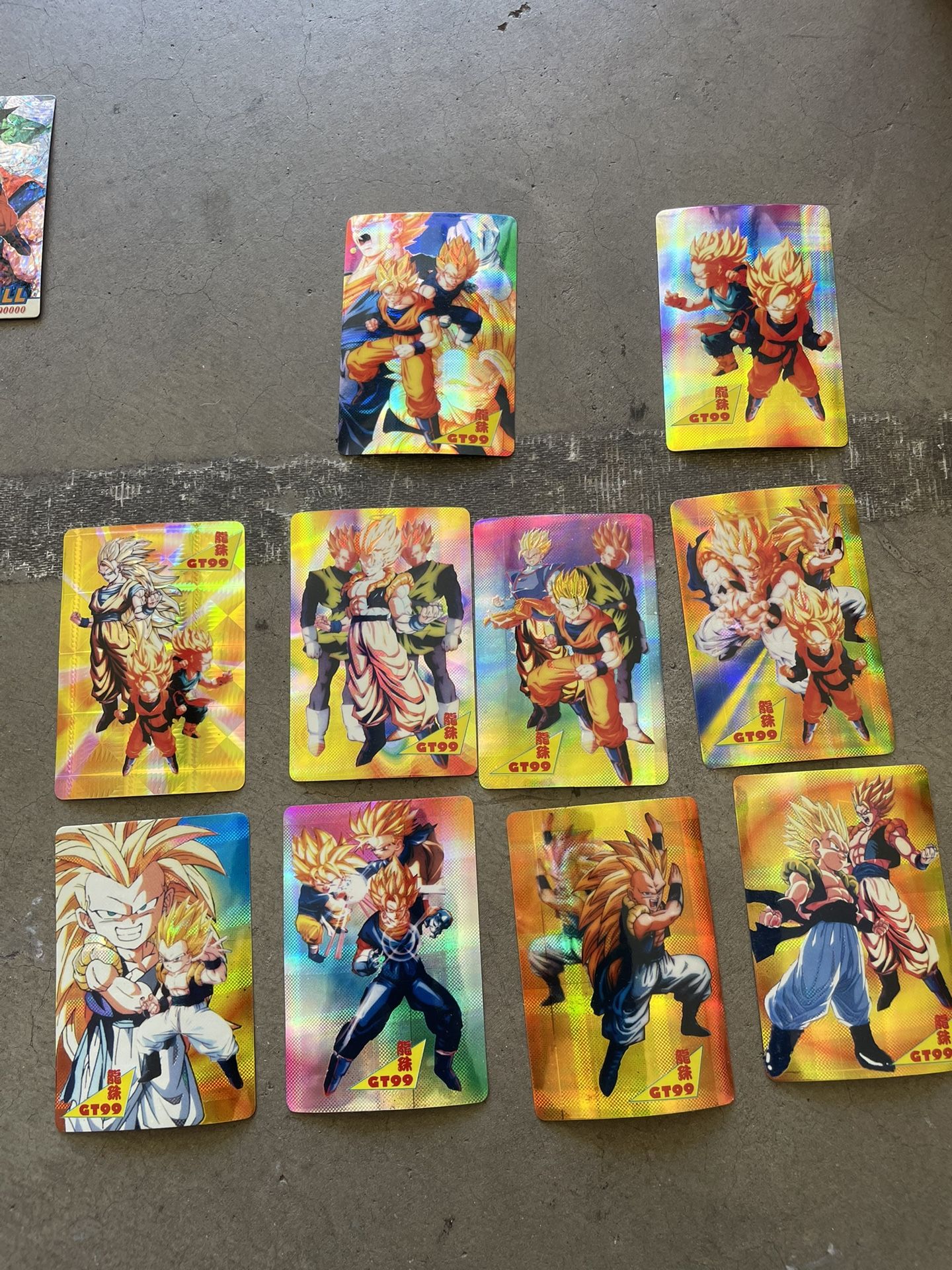 Dragonball Z Stickers VINTAGE