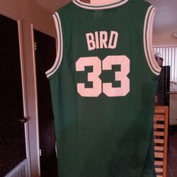 Larry Bird Celtics Jersey Number 33