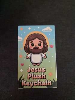 Jesus Plush Keychain