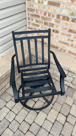 Metal patio rocking chairs