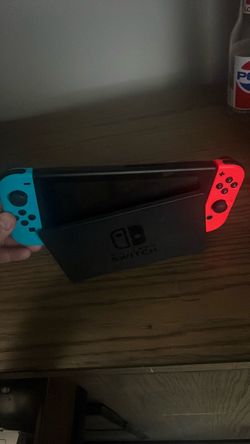 Nintendo Switch with Neon Joy-Cons