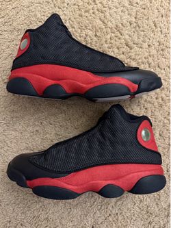 Size 10.5 (Pre owned, no box) - 2017 Air Jordan 13 retro bred