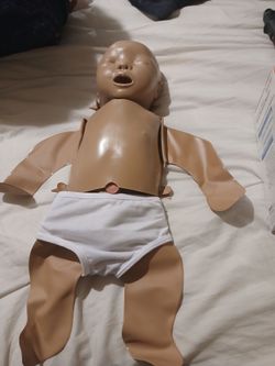 New infant baby cpr dummy