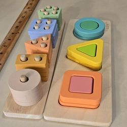 Loveverly Geo Wooden Puzzles
