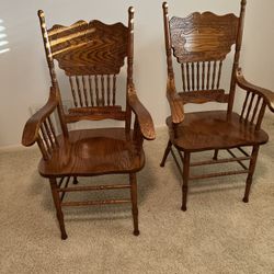 Wood Chairs 