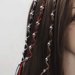 Beautiful 3 PCE Fish Decor Hair Rings